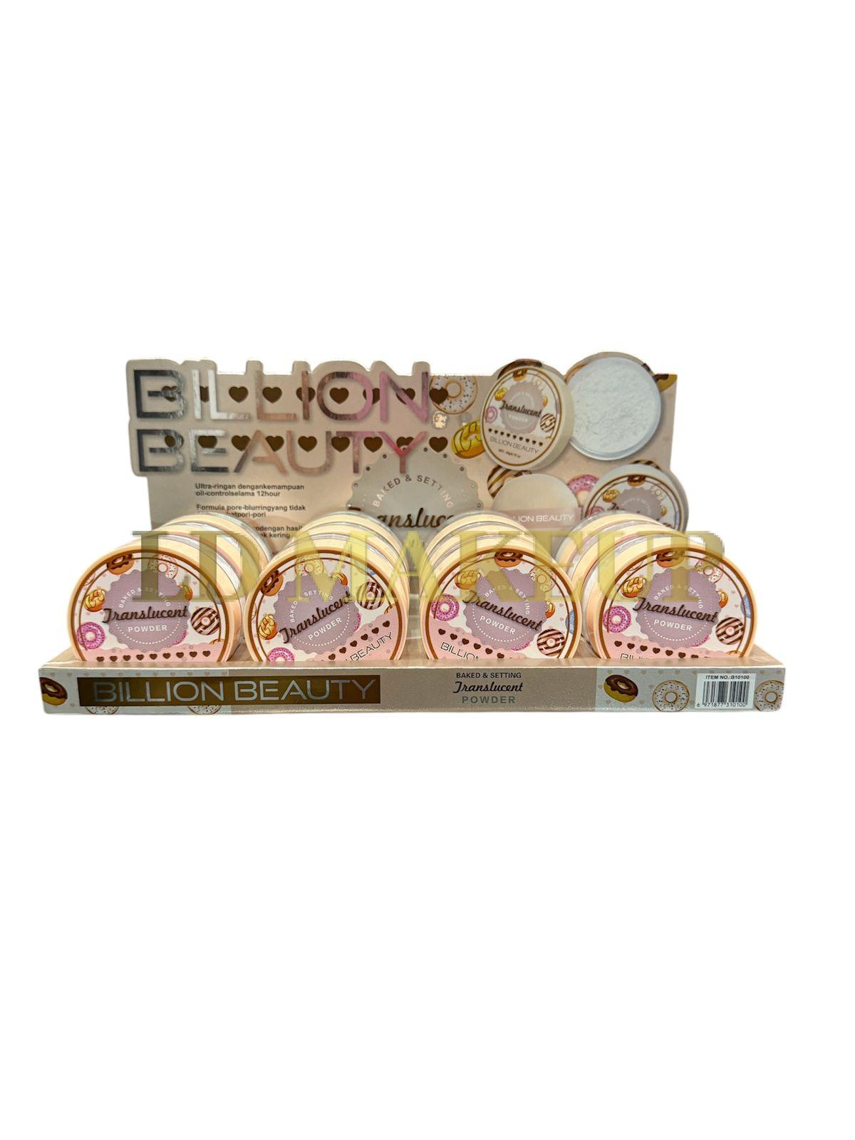 Polvo translucido volátil Billion Beauty B10100