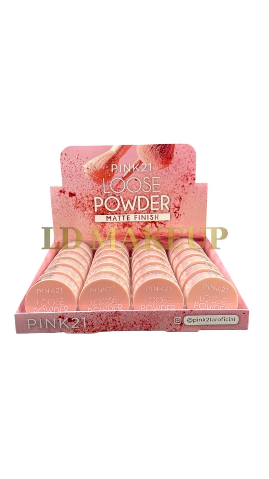 Polvo volatil matte finish Pink 21 cs4332