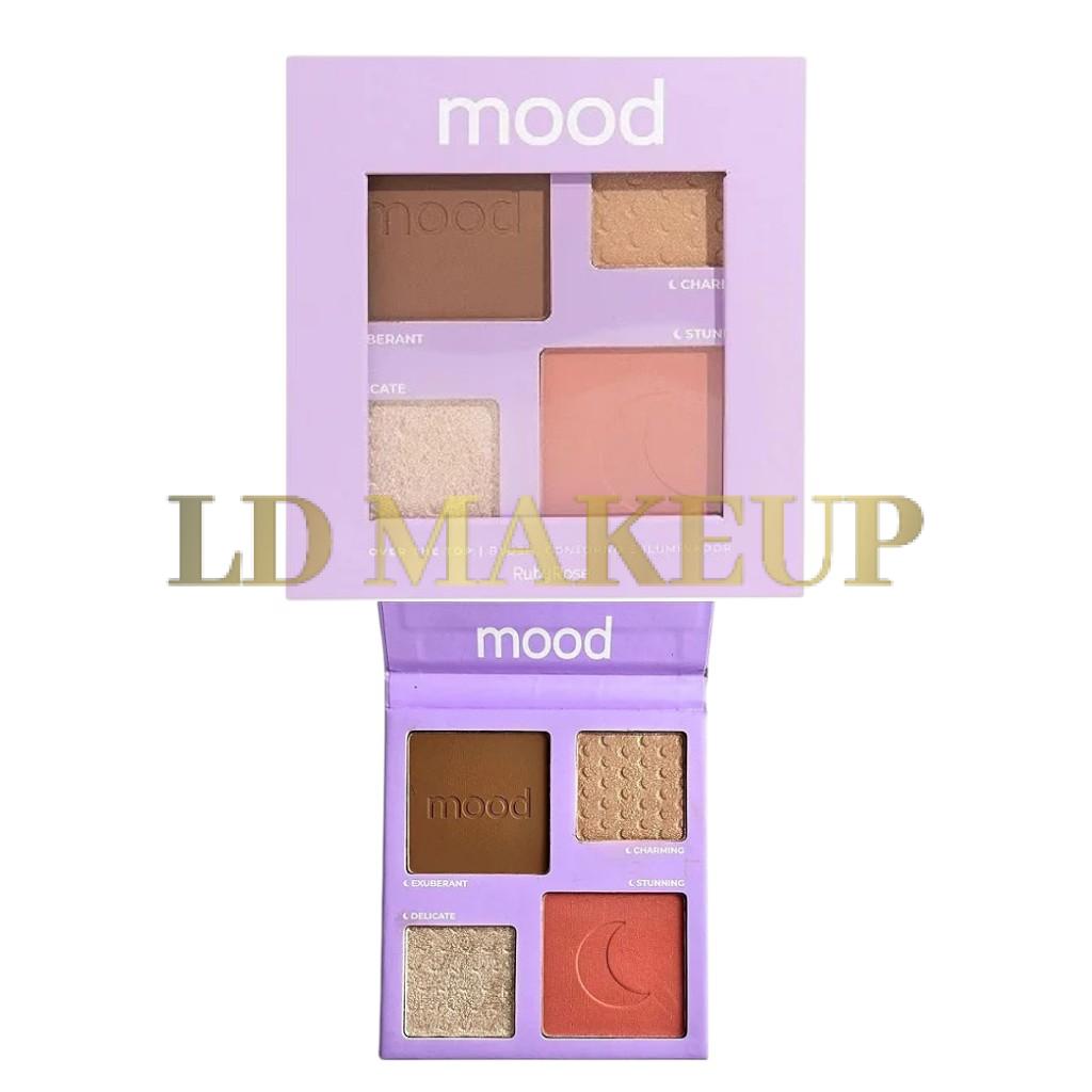 PALETA ROSTRO OVER THE TOP 3 IN 1 MOOD RUBY ROSE 7602