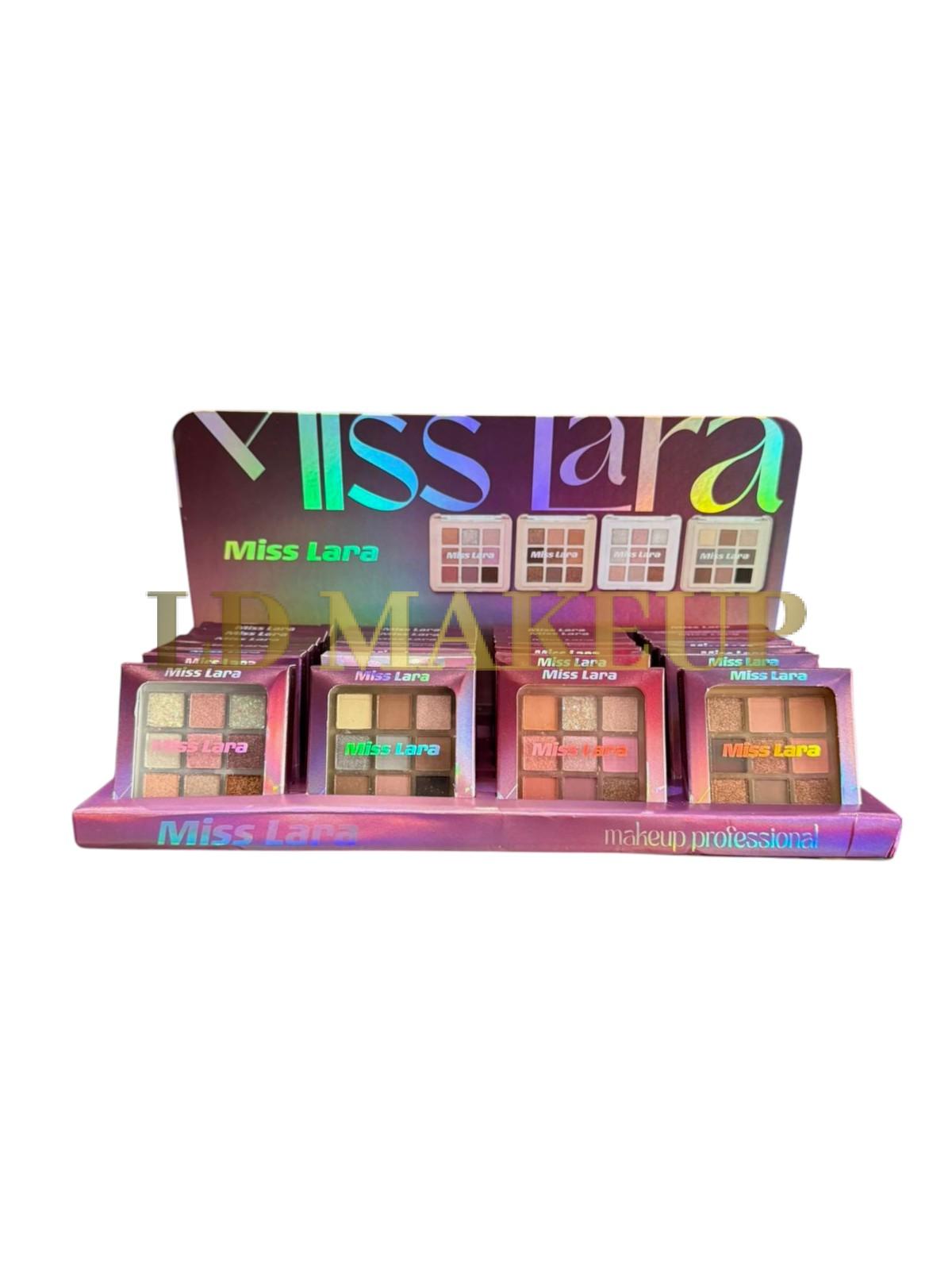 Paleta de sombra Mini Tango x9 Miss Lara 2898 POR MAYOR