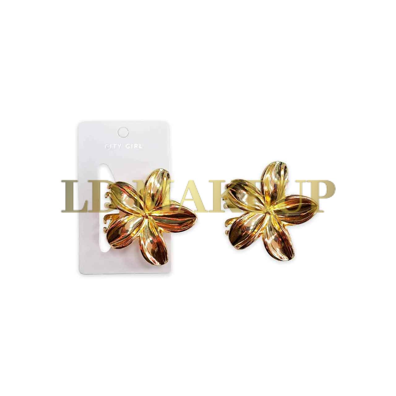 Flor hawaiana dorada chica City Girl B-36327-41