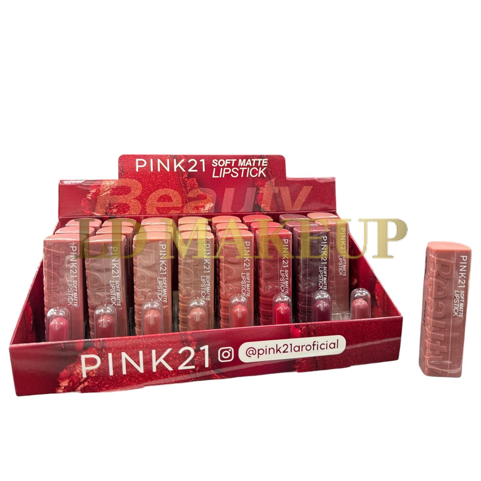 Labial en barra soft matte Pink 21 cs5585