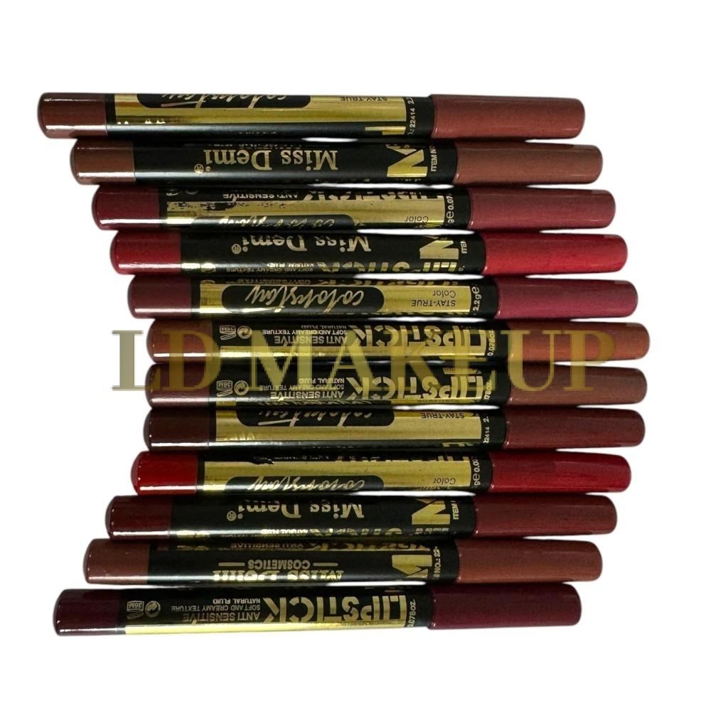 Delineador de labios Lip liner dorado Miss demi POR MAYOR