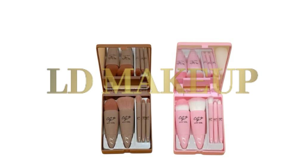 Brochas de maquillaje x5 City Girl ZY-8291