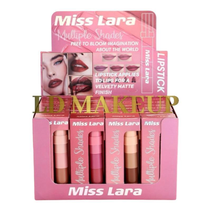 Lipstick multiple shades Miss Lara