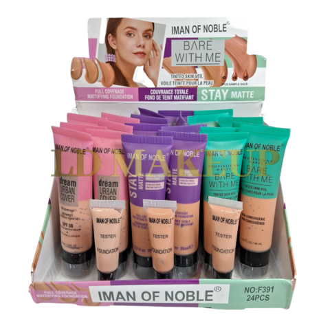 Bases de maquillaje Bare with me Iman of Noble POR MAYOR