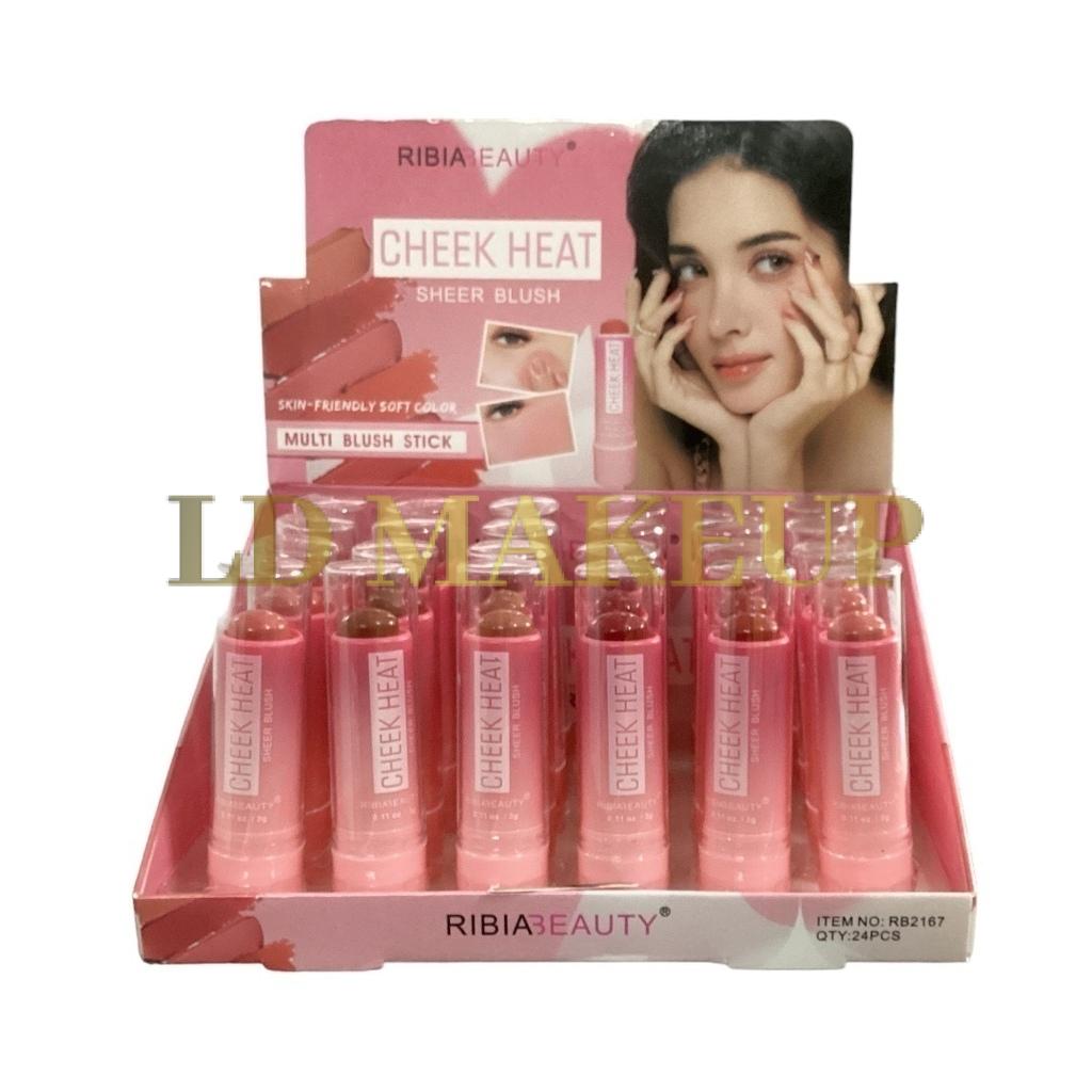 Rubores cheek heat Ribia beauty POR MAYOR