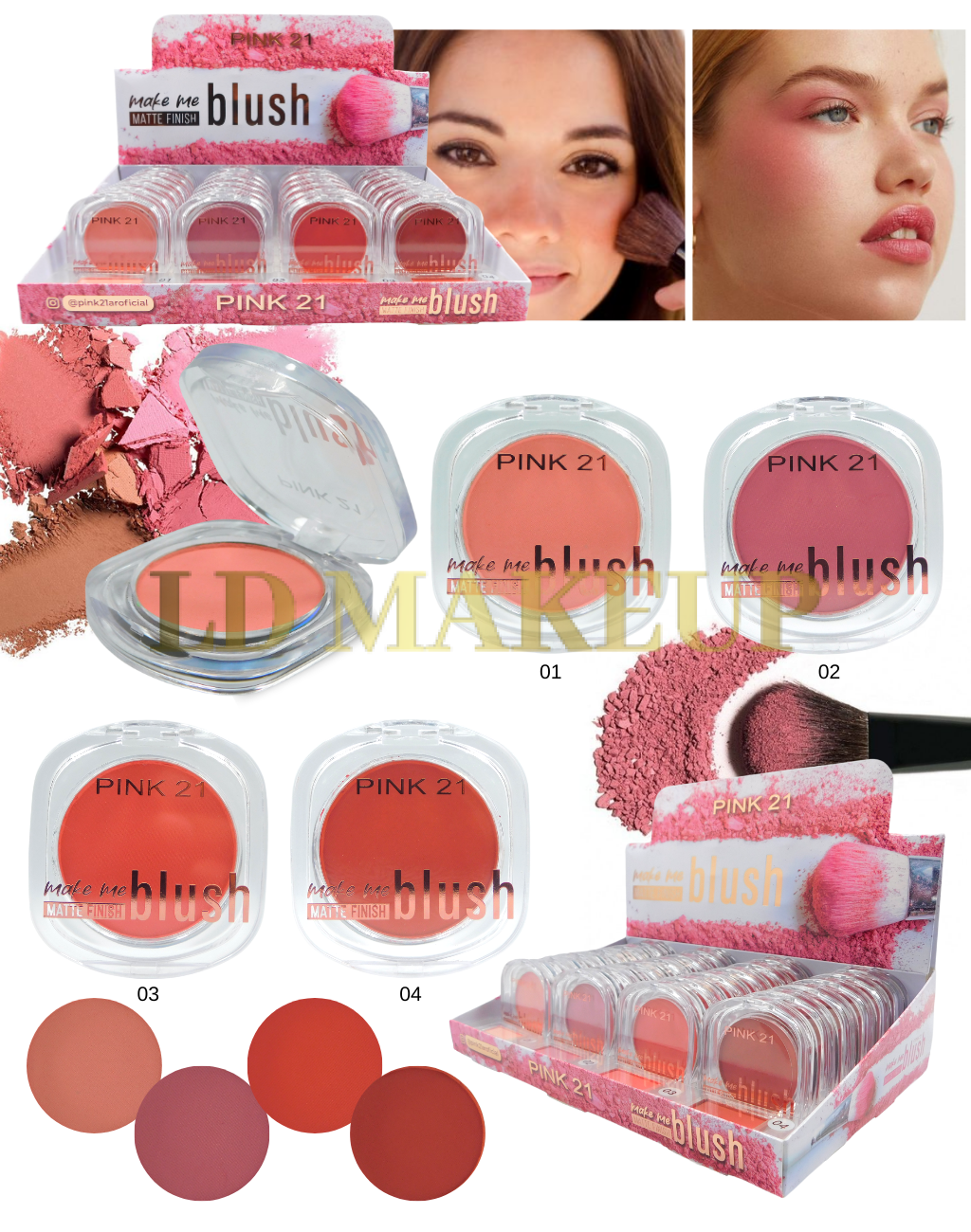 Rubores make me CS3981 Pink 21