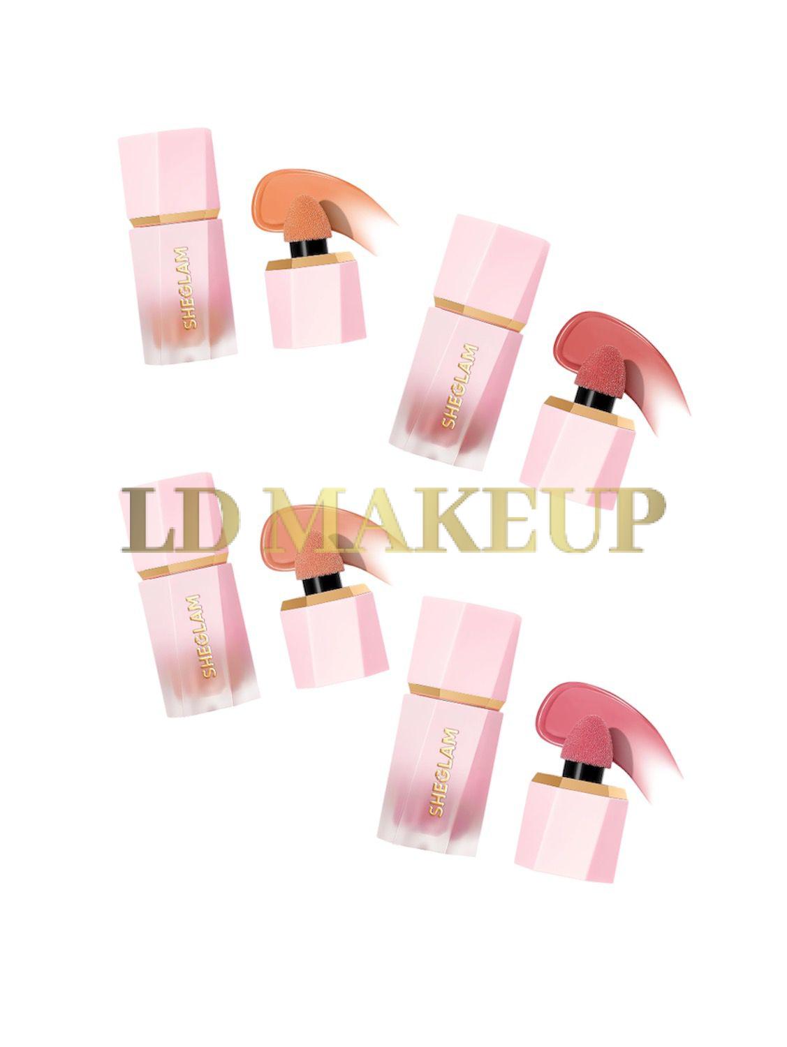 Rubores liquidos SheGlam con aplicador