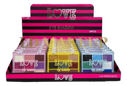 Paletas de sombras Love Crazy Tejar