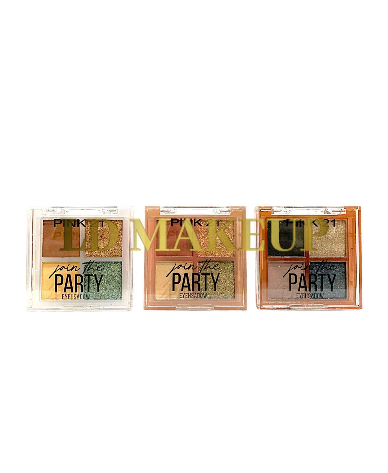 Paletas de sombras join the party Pink 21