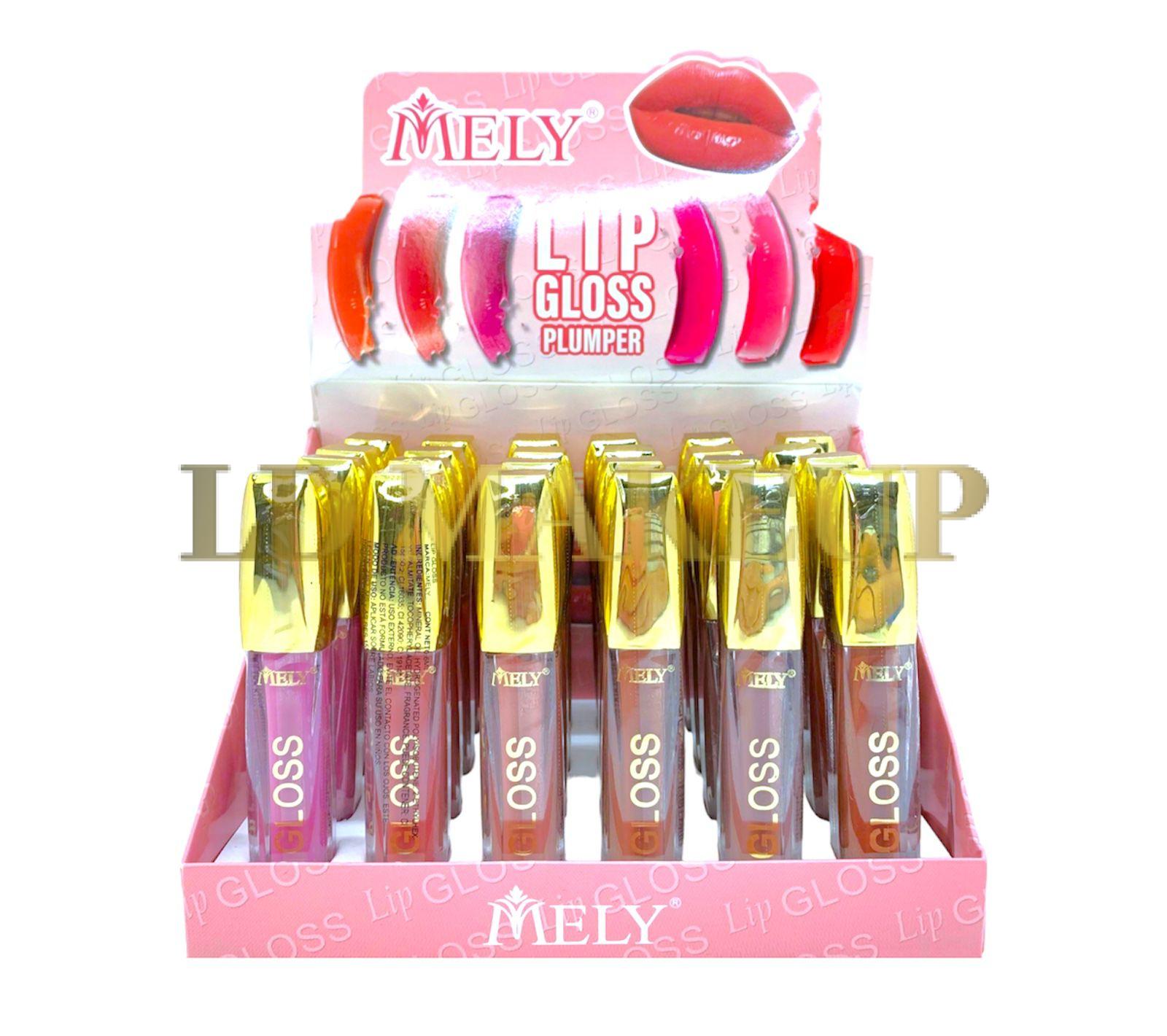 Glosses pigmentados plumper Mely POR MAYOR