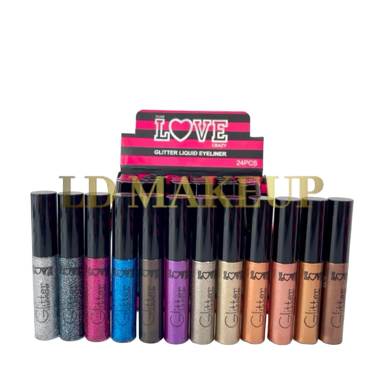 Delineadores con glitter Tejar