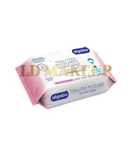 Toallitas desmaquillantes con agua micelar Algabo POR MAYOR