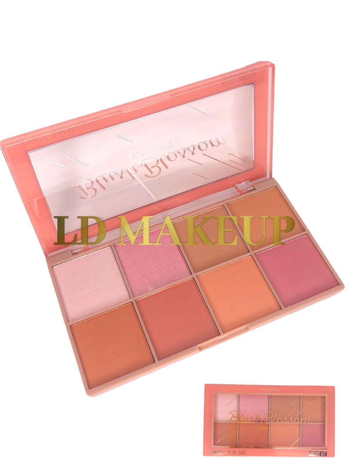 Paletas de rostro Blush blossom Ruby Rose POR MAYOR