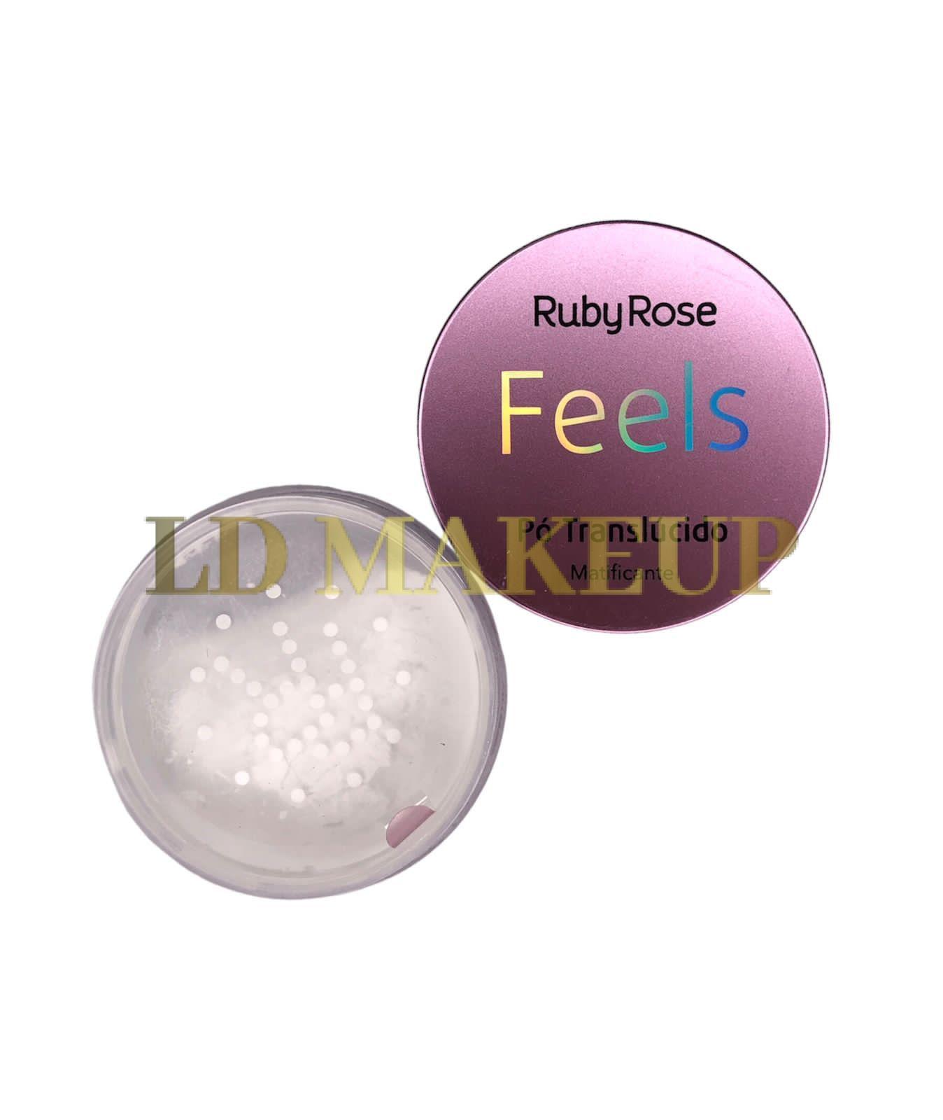 Polvos volatil translucidos feels Ruby Rose POR MAYOR