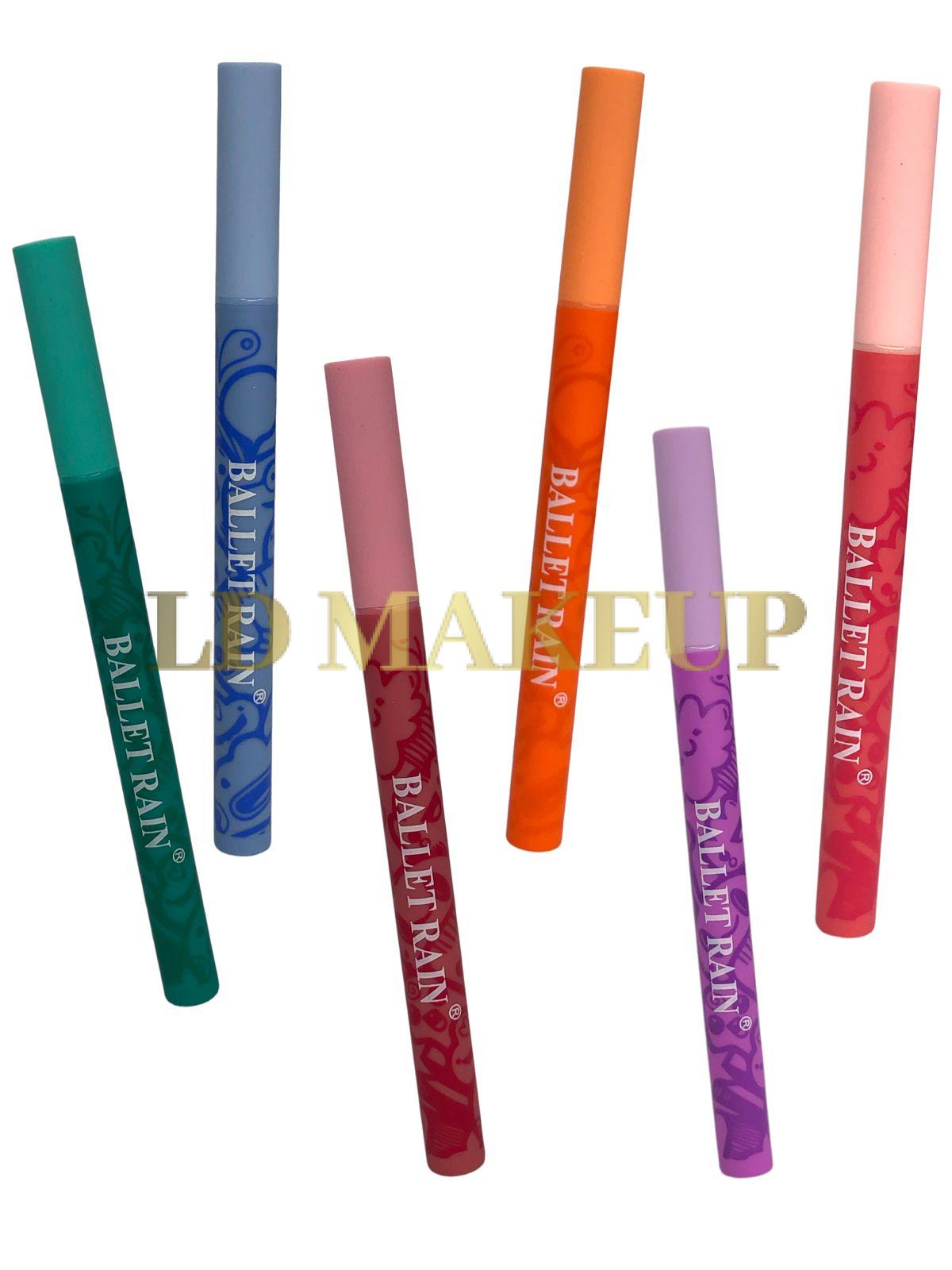 Delineadores en fibra de colores Ballet Rain POR MAYOR